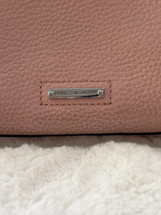 Rebecca Minkoff Madison Small Leather Backpack - Petal Pink main image 4